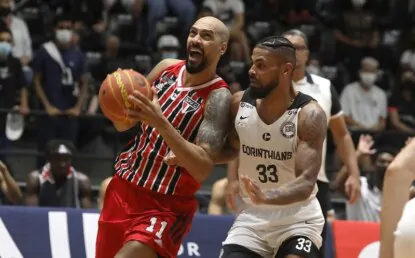 NUNCA PERDEU PARA O RIVAL! São Paulo vence o Corinthians pelo NBB