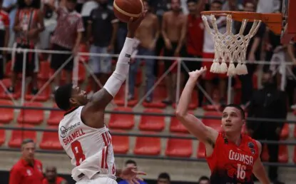 Basquete Tricolor vence o Quimsa-ARG pela Basketball Champions League Americas
