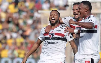 São Paulo vence o Mirassol fora de casa e garante a primeira colocação do grupo B