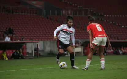 Fora de casa, São Paulo é superado pelo Internacional no Brasileirão Feminino
