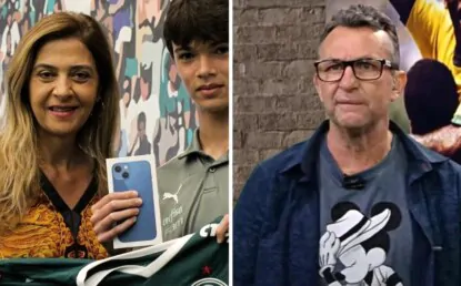 Após compra de novo celular, Neto alfineta presidente do Palmeiras: “Não precisa mostrar”