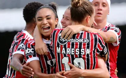 São Paulo goleia a equipe do ESMAC por 4 a 1 pelo Brasileiro Feminino