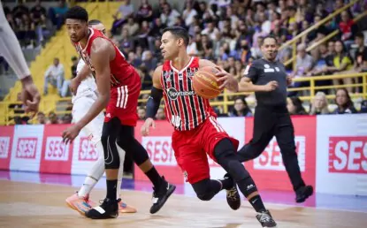 No primeiro jogo dos playoffs, São Paulo é derrotado por Franca no NBB