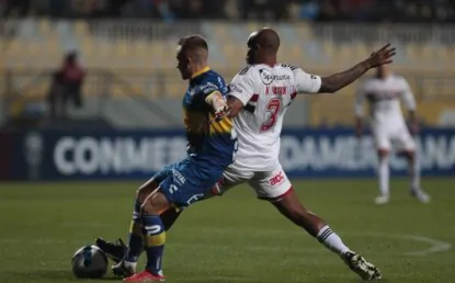 Com os reservas, São Paulo joga mal e só empata com o Everton pela Sul-Americana