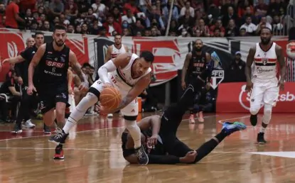 São Paulo luta até o fim, mas é derrotado por Franca no NBB