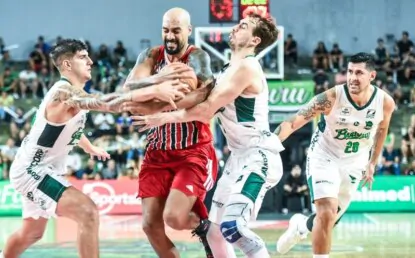 São Paulo vence os três jogos dos playoffs contra o Bauru e vai a semifinal do NBB