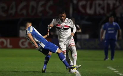São Paulo sai na frente, mas cede empate ao Avaí pelo Brasileirão