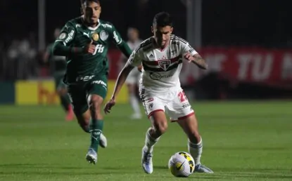 São Paulo volta a sofrer na segunda etapa e é derrotado pelo Palmeiras no Brasileirão