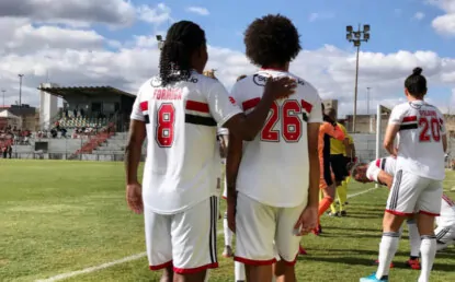 São Paulo vence a equipe do Cresspom por 3 a 1 pelo Brasileiro Feminino