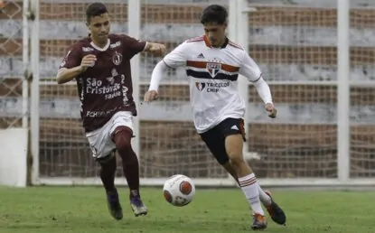São Paulo goleia o Juventus por 5 a 1 pelo Paulista Sub-20