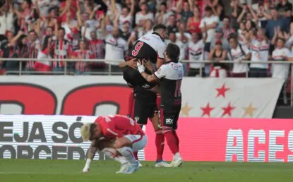 Com estreia do novo uniforme, São Paulo vence o Red Bull Bragantino no Morumbi
