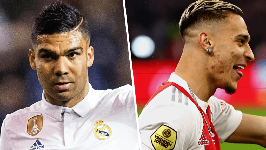 Antony, antony ajax, antony jogador, antony united, casemiro, casemiro jogador, casemiro manchester united