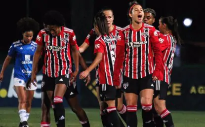 São Paulo vence o Cruzeiro em retorno do Brasileiro Feminino