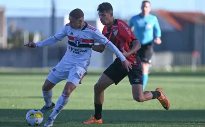 São Paulo sofre goleada e é eliminado das quartas de final do Campeonato Brasileiro Sub-20