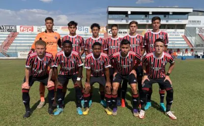 Fora de casa, São Paulo fica no empate com a Penapolense pelo Paulista Sub-20
