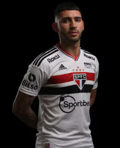 Nahuel Bustos PNG, Fundo preto, imagem sem fundo, São Paulo, jogador do São Paulo, jogador do SPFC.