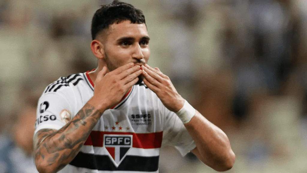nahuel bustos, jogador bustos do São Paulo