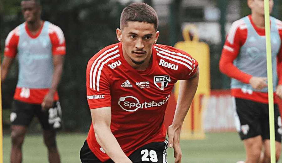 Pablo Maia jogador do São Paulo