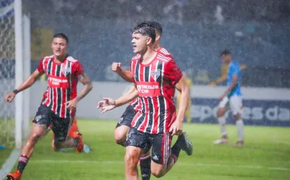 Já classificado, São Paulo vence a equipe do Marília pela Copinha
