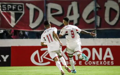São Paulo vence o Retrô-PE e avança à terceira fase da Copinha