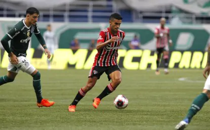 No primeiro clássico do ano, São Paulo empata sem gols com o Palmeiras no Allianz Parque