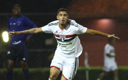 Talles Wander e Maioli marcam, e São Paulo vira pra cima do Cruzeiro pelo Brasileiro Sub-20