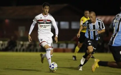 Em casa, São Paulo é derrotado pelo Grêmio no Brasileiro Sub-20