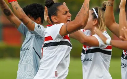 Com gols no 2° tempo, São Paulo vence o Avaí Kindermann de virada pelo Brasileirão feminino