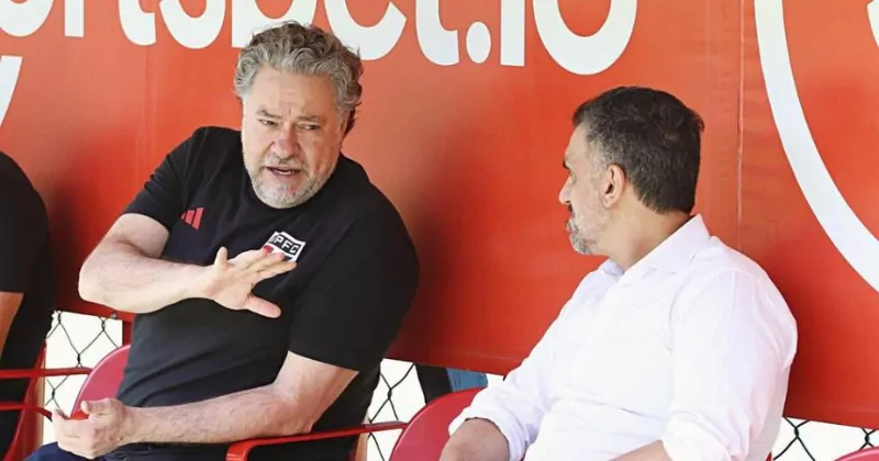 Julio Casares, presidente do São Paulo