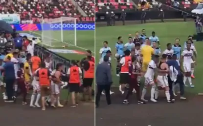 FPF suspende fotógrafo que passou o pé em Galoppo após comemoração