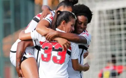 Pelo Brasileiro Feminino, São Paulo goleia o Real Ariquemes