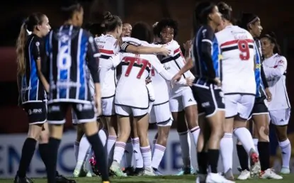 São Paulo goleia o São Bernardo no Paulistão Feminino