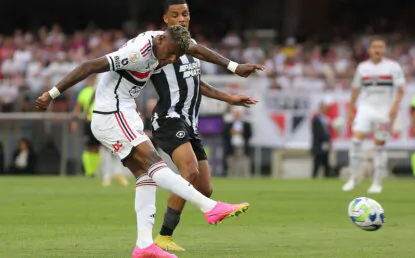 São Paulo empata sem gols com o Botafogo pelo Brasileirão
