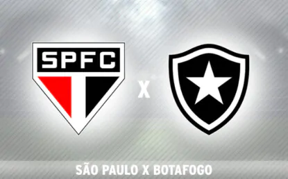 São Paulo x Botafogo: veja onde assistir ao jogo pelo Campeonato Brasileiro