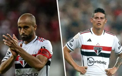 Lucas Moura e James Rodríguez titulares na Copa do Brasil? Dorival responde