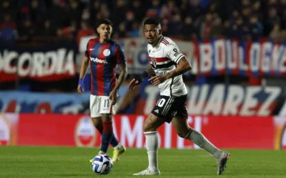 Em primeiro jogo das oitavas da Sul-Americana, São Paulo perde para o San Lorenzo