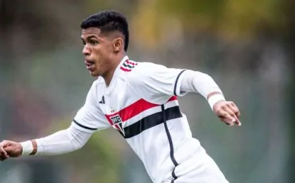 São Paulo recusa oferta da Europa por maior promessa de Cotia em muitos anos