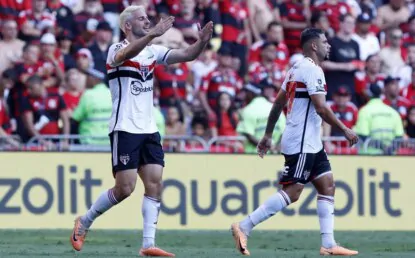 São Paulo vence o Flamengo pelo primeiro jogo da final da Copa do Brasil