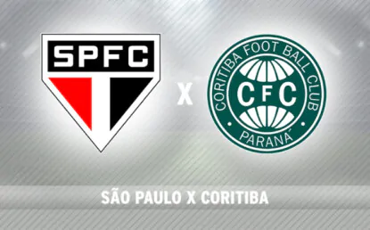 São Paulo x Coritiba: onde assistir ao jogo do Brasileirão Série A