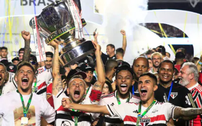 Projeção do Ranking da CBF: São Paulo ultrapassa o Palmeiras com título da Copa do Brasil