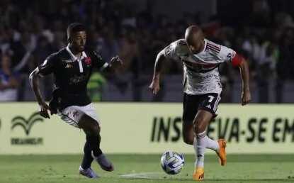 Fora de casa, São Paulo empata sem gols com o Vasco