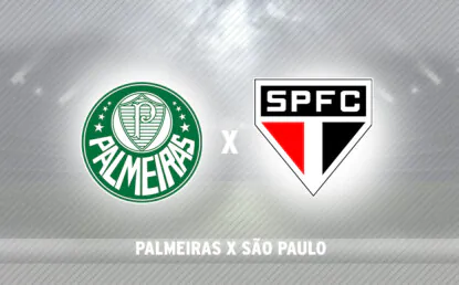 Palmeiras x São Paulo: onde assistir ao clássico pela 29ª rodada do Brasileirão