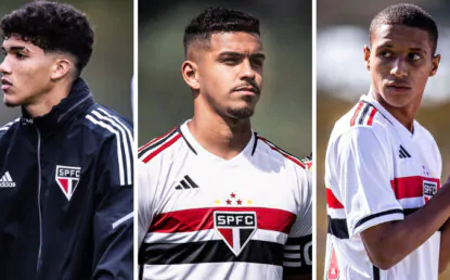 Saiba quais são os quatro jogadores da base que vão ganhar espaço com Dorival no São Paulo