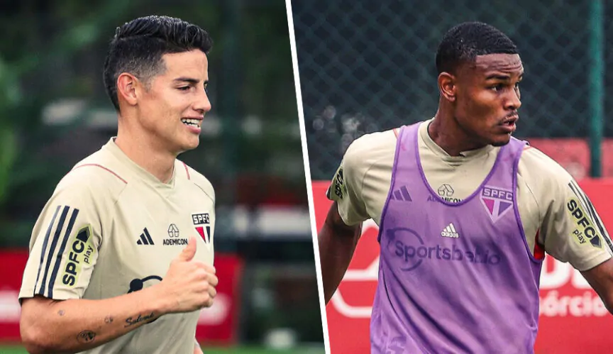 James Rodriguez no são paulo