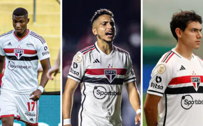 Paciência do São Paulo com lateral acabou; como está a situação dos atletas da posição
