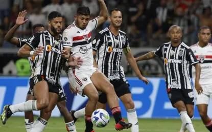 São Paulo perde para o Atlético-MG no Mineirão pelo Brasileiro