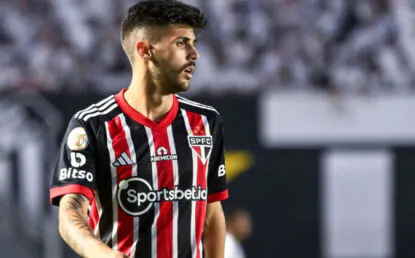 Entenda por que Beraldo pode não ser negociado na próxima janela de transferências