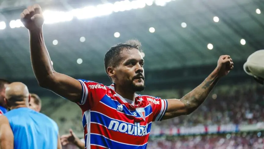 Bruno Pacheco marcou o gol da vitória do Fortaleza.