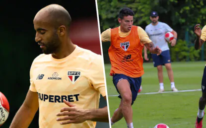 São Paulo: Lucas Moura se aproxima de retorno, Alan Franco não treina e mais