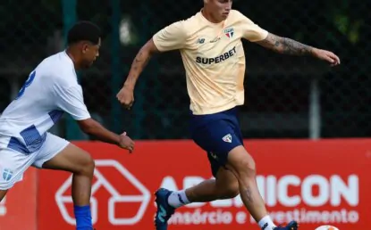 São Paulo goleia Atlético Mogi em jogo treino por 10 a 0